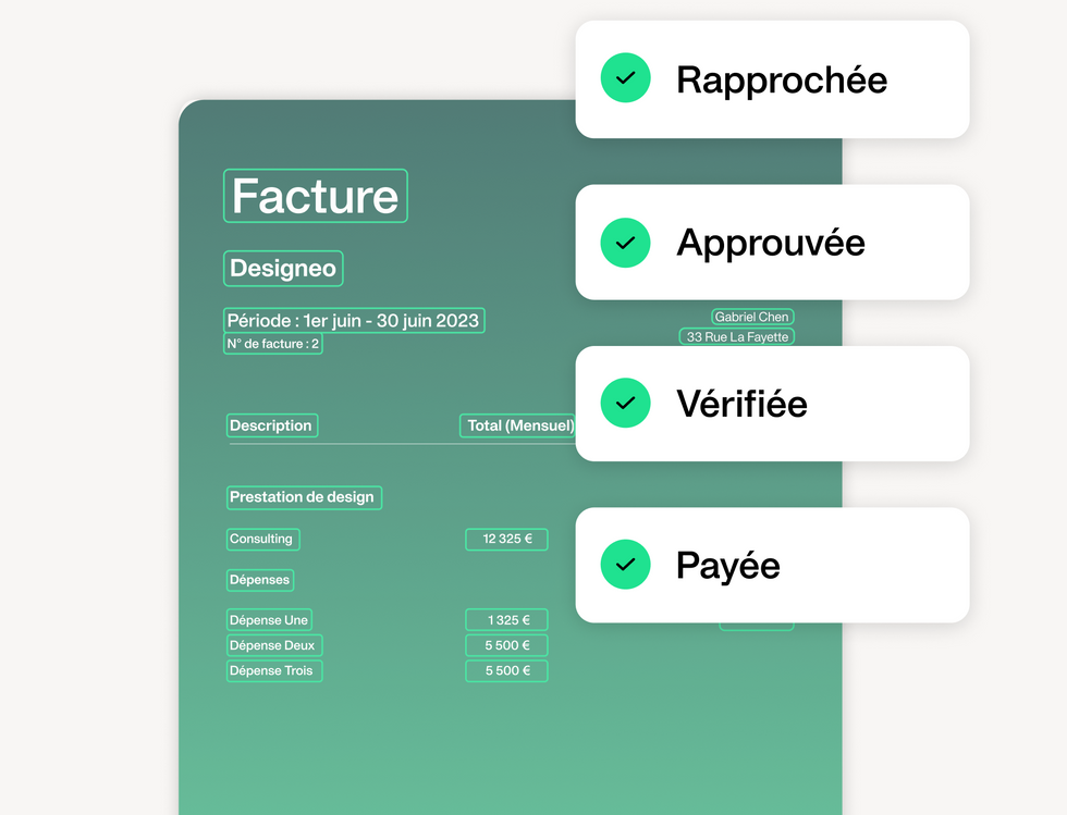 factures fournisseurs et bons de commande